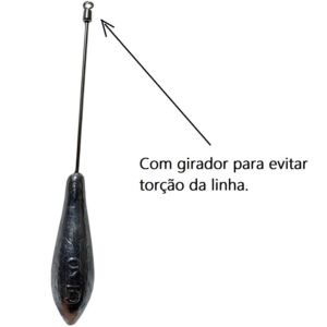 Chumbada Torpedo c/ haste 95g