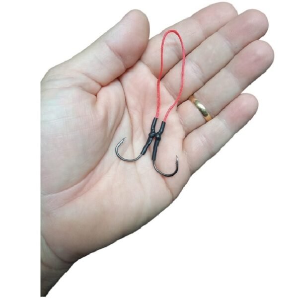 Suporte hook duplo Live Bait 1/0 (2 unid) - Image 4