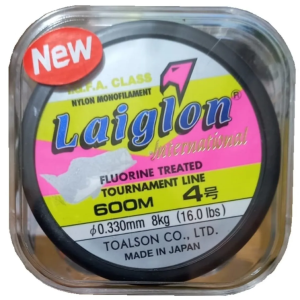 Linha Monofilamento Laiglon 0,33mm 600m - Imagem 3