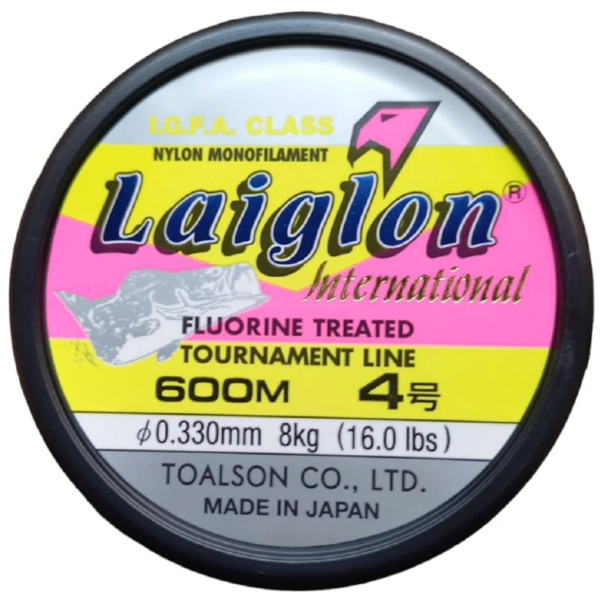 Linha Monofilamento Laiglon 0,33mm 600m
