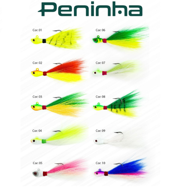 Jig Peninha 10g Albatroz Fishing