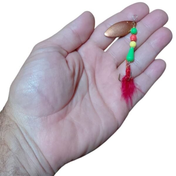 Spinner missanga de plástico e penacho - Imagem 2