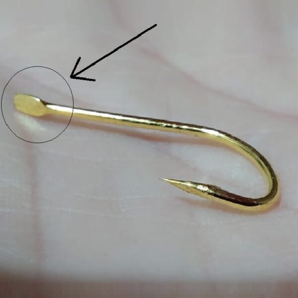 Anzol de pata Crystal Gold 15 unid (pesca de praia) - Imagem 3