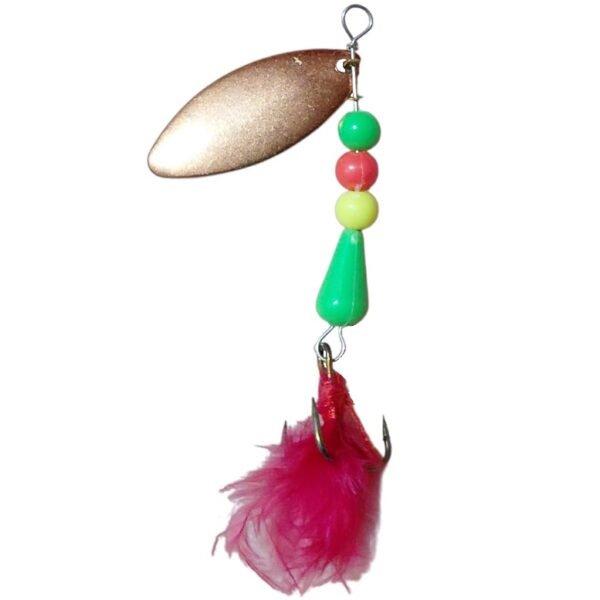 Spinner missanga de plástico e penacho